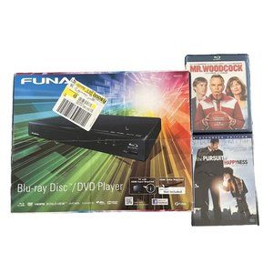 Funai NB500FX5F Blu-ray Disc Player w/USB Port BRAND NEW Extra Movies